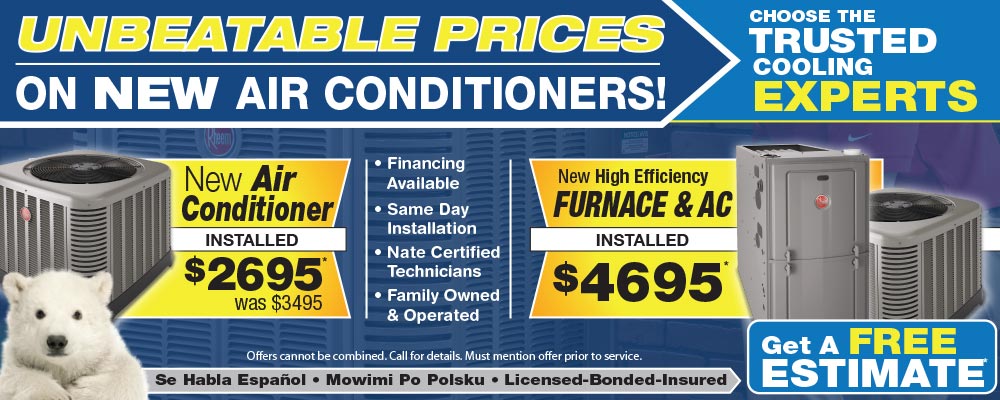 click to Get a free estimate on air conditioner installation in chicago and nw indiana